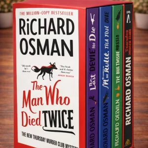 Richard Osman Thursday Murder Club 5 Book Mystery Box Set