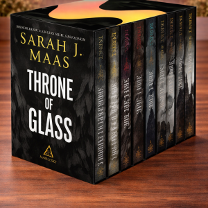 Sarah J. Maas Throne of Glass Complete 8-Book Fantasy Series Collection – Epic Bestseller Set